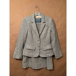 Pendleton Blazer & Skirt Wool Suit Set